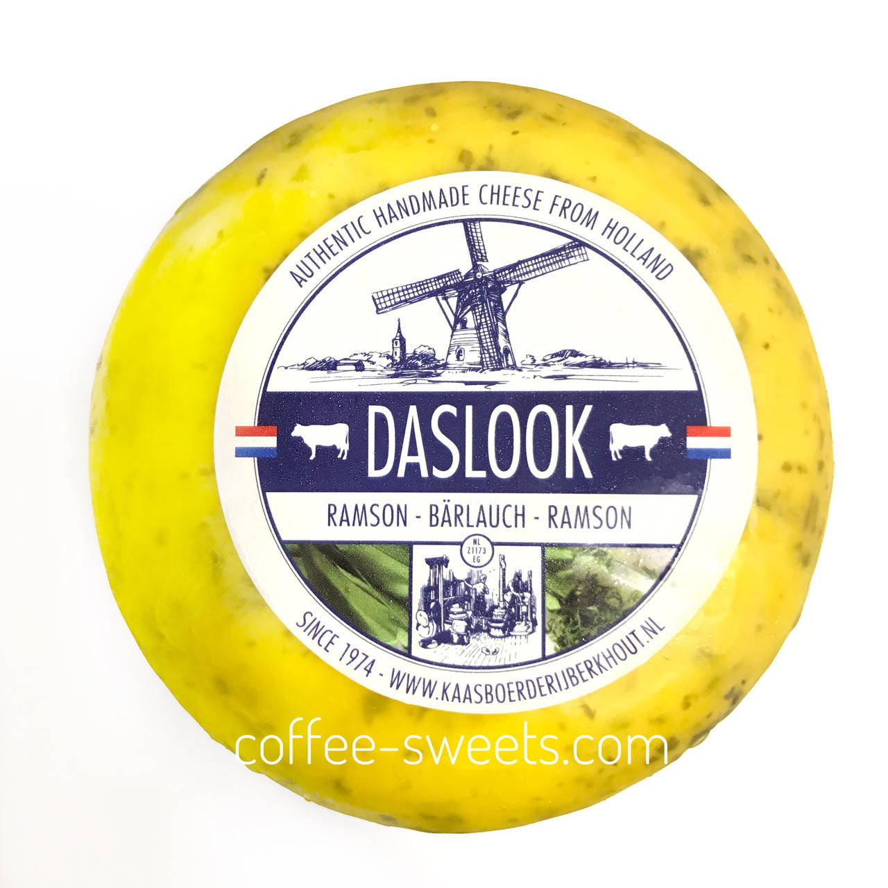 

Сыр Голландский DASLOOK (черемша) 400г (+-30г)