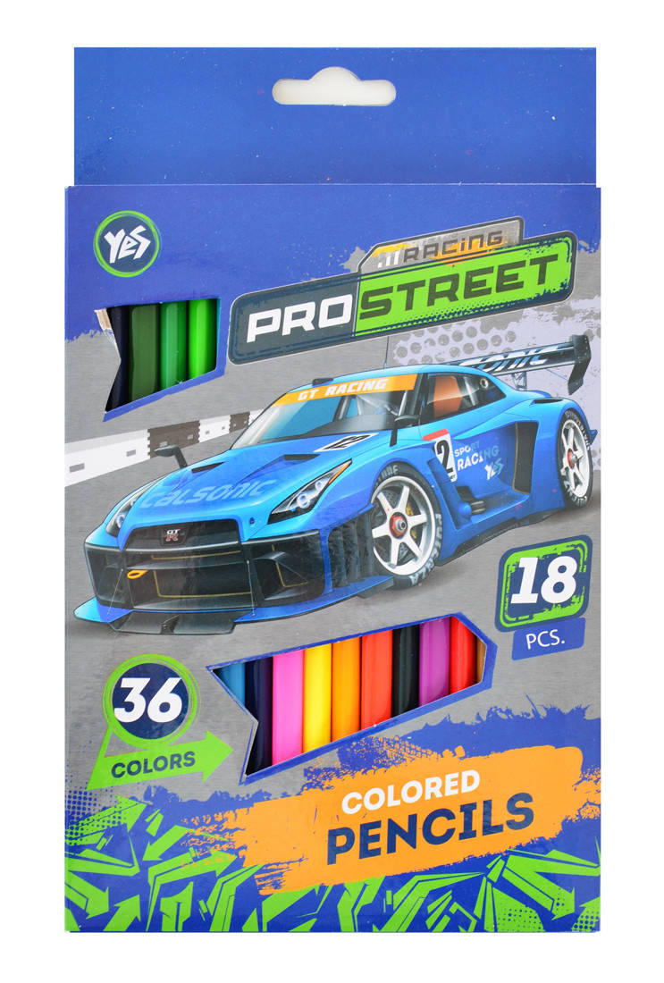 

Карандаши 18/36 цвета Street racing код: 290488