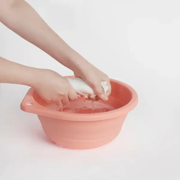 

IKEA PEPPRIG складная миска, Персиковый