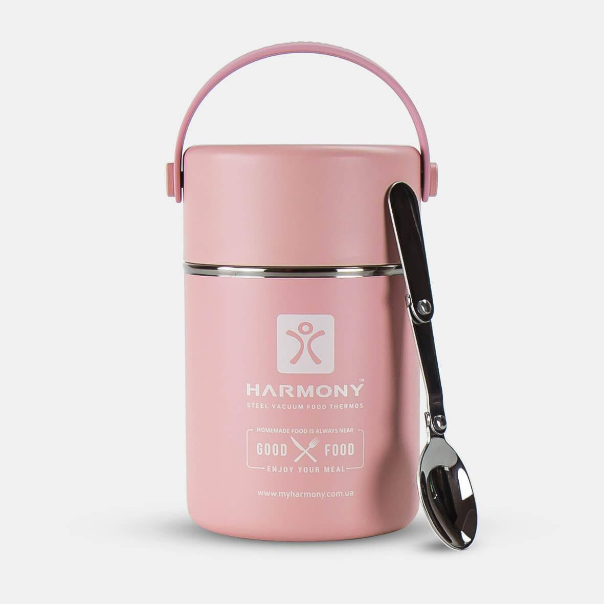 

Термос для еды Harmony Pink 0,8 л.