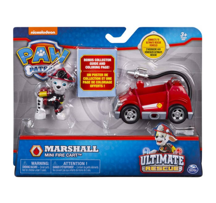 

Paw Patrol Marshall´s Ultimate Rescue Mini Fire Cart Щенячий Патруль Маршал, Красный