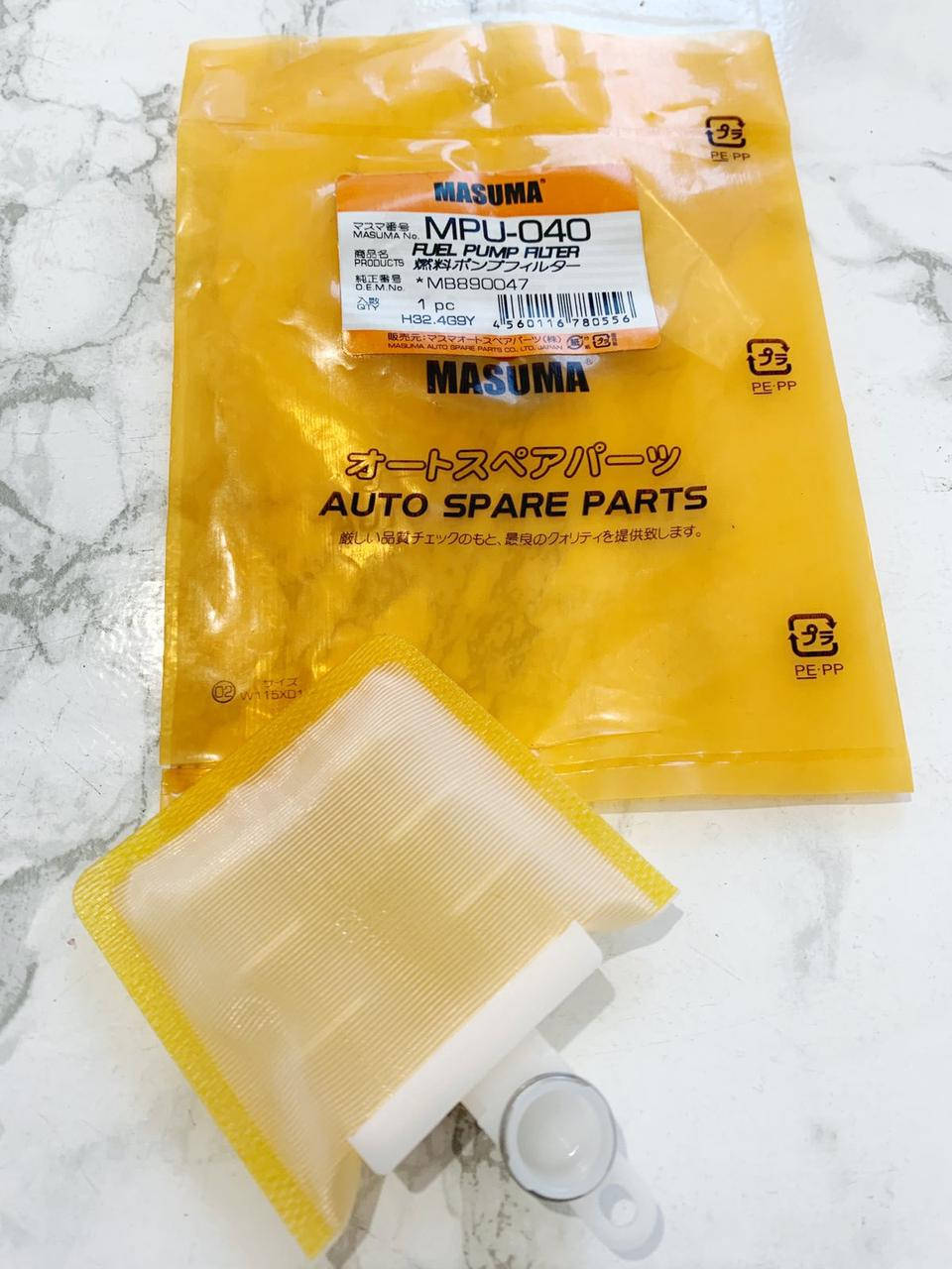 

Фильтр грубой очистки топлива (сеточка) Mitsubishi Lancer 9 (Мицубиси Лансер 9) Masuma Япония MPU-040