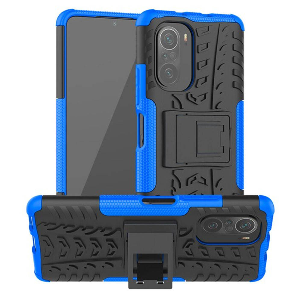 

Бронированный чехол Armored Case для Xiaomi Mi 11i / Poco F3 / Redmi K40 / Redmi K40 Pro синий