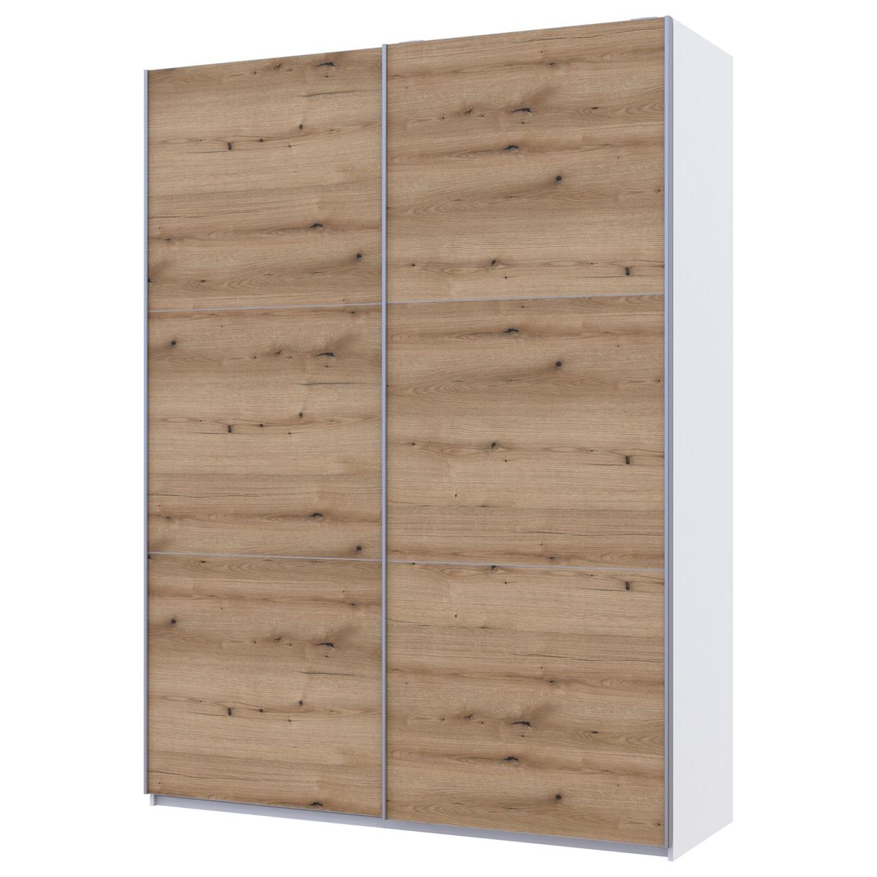 Шафа купе Doros G-Caiser Білий / Дуб Евок 2 ДСП / 3 частини 180х60х240 (42005020) 5