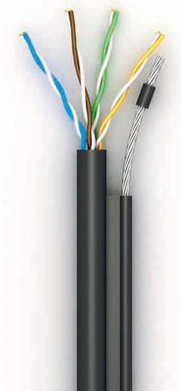 

Кабель Тумен КВППт (100) 4х2х0,50 UTP наружный трос