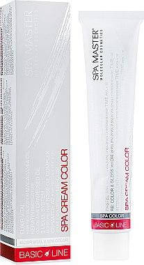 

Крем - краска для волос, 100 ml, Spa Master Cream Color, Спа Мастер 10/7W - Сверхсветлый коричневый блонд