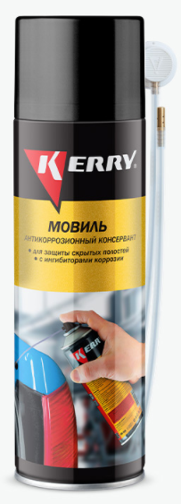 

Мовиль аэрозоль KERRY, 650мл, Черный