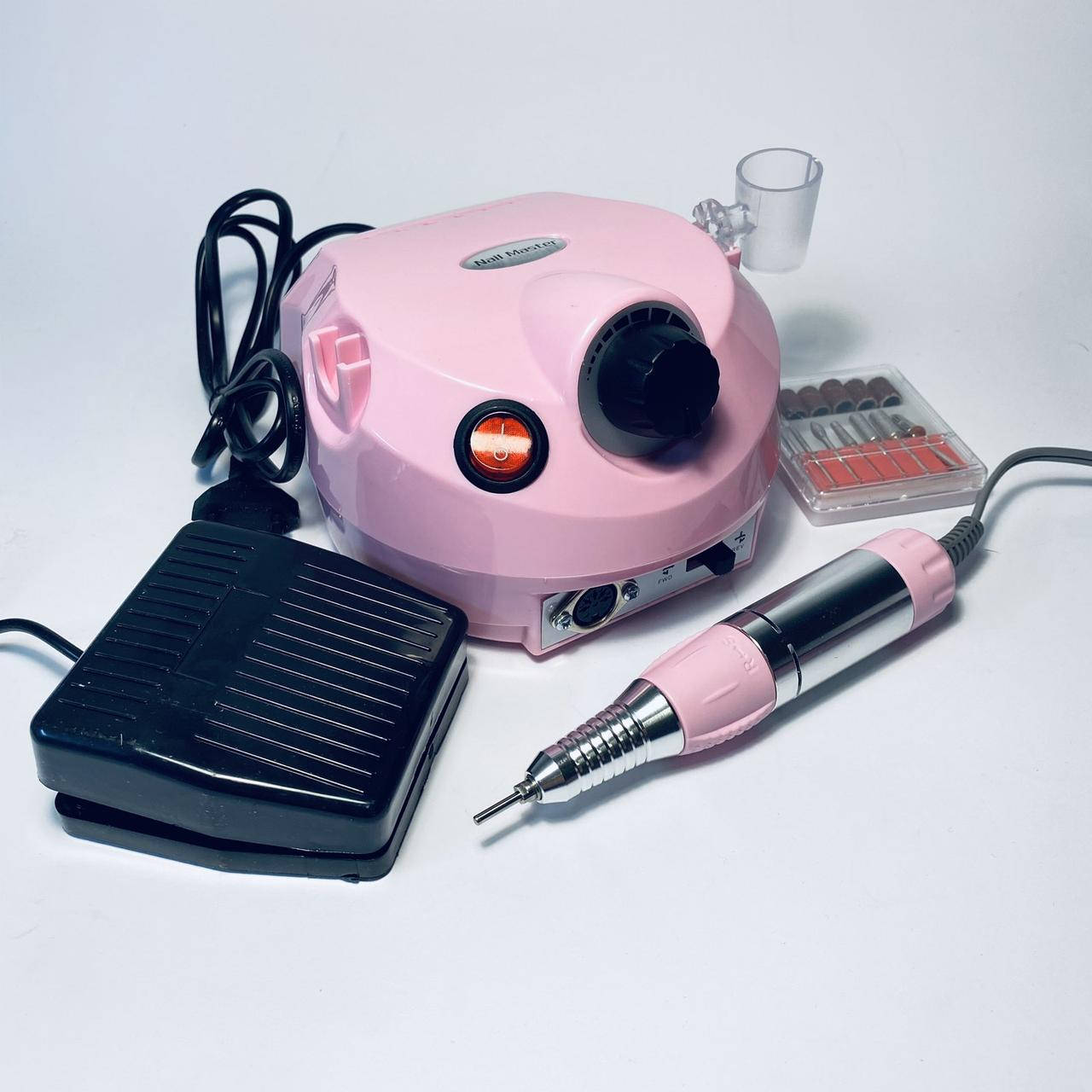 

Фрезер для маникюра/педикюра розовый Nail Master ZS-601
