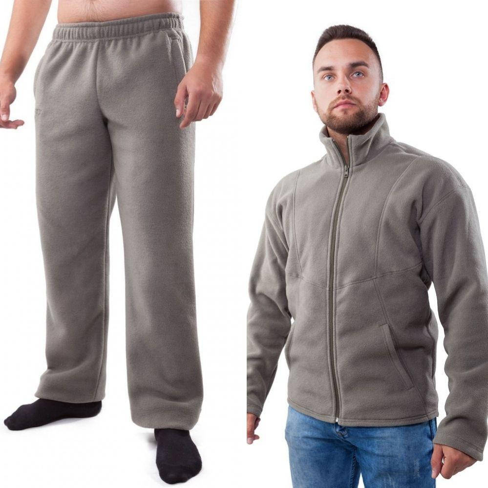 

Теплый спортивный костюм для мужчин. Размер XL, Серый