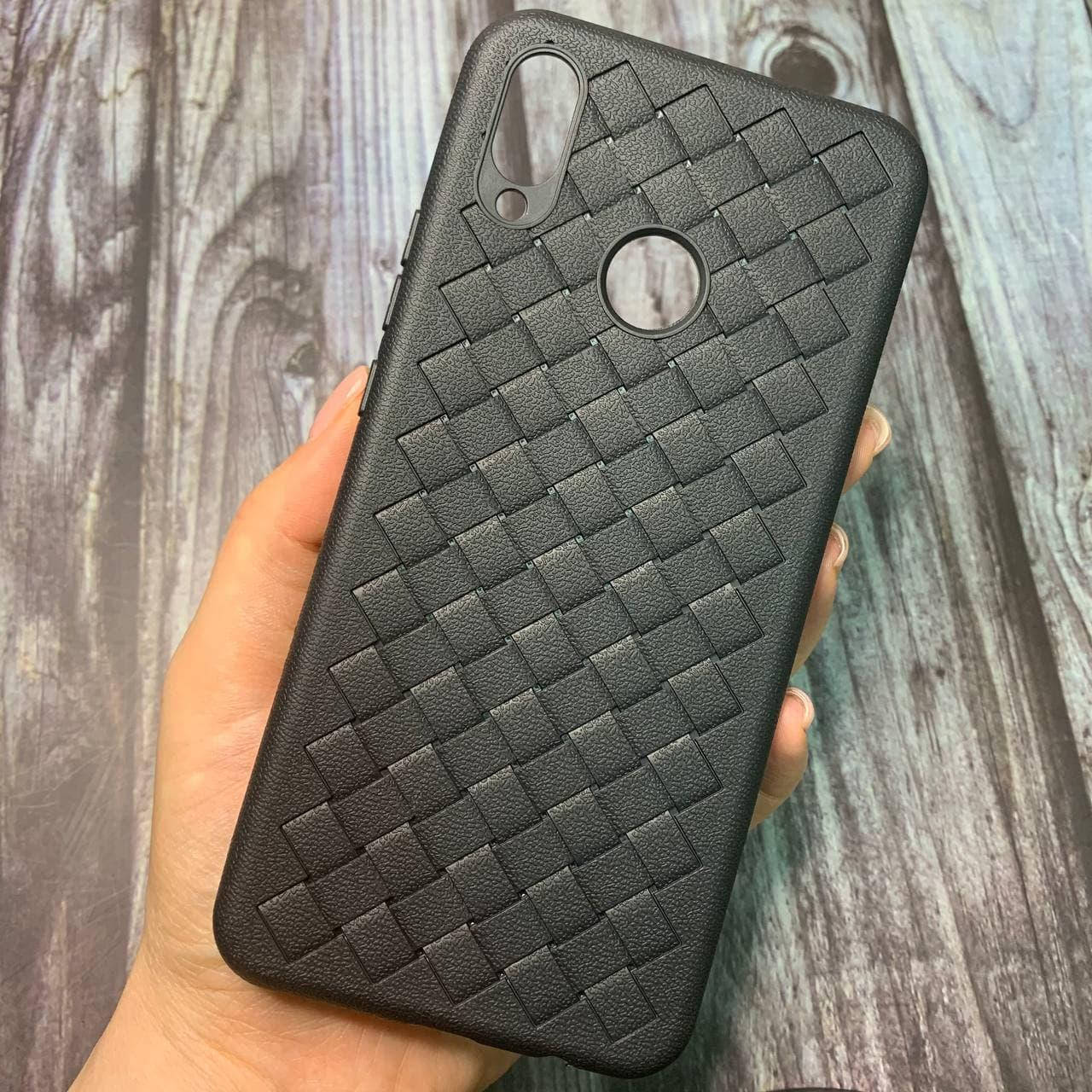 

Чехол для Huawei P Smart Plus накладка тонкий плетеный чехол на хуавей п смарт плюс черный