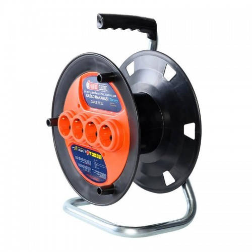 

Катушка без кабеля Horoz Electric на 4 гнезда с заземлением