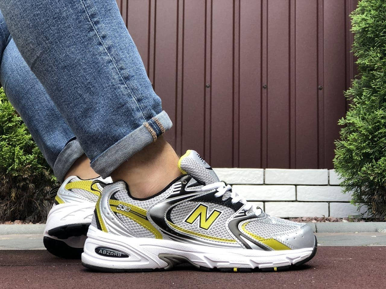 

Мужские летние кроссовки серые New Balance Abzorb 530,нью беленс 42, Серый