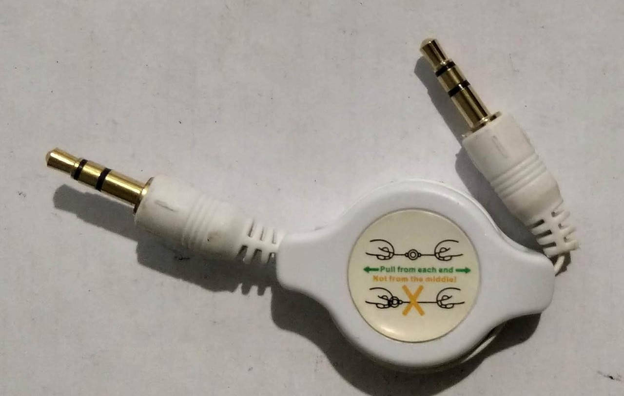 

Кабель АМ \ АМ 1.2m для звуковых устройств (рулетка)
