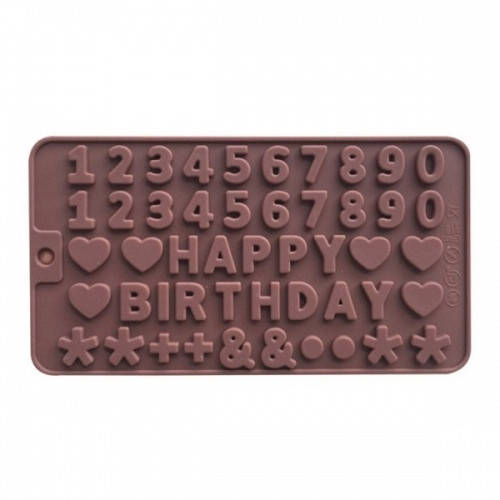 

Форма силіконова для цукерок HAPPY BIRTHDAY