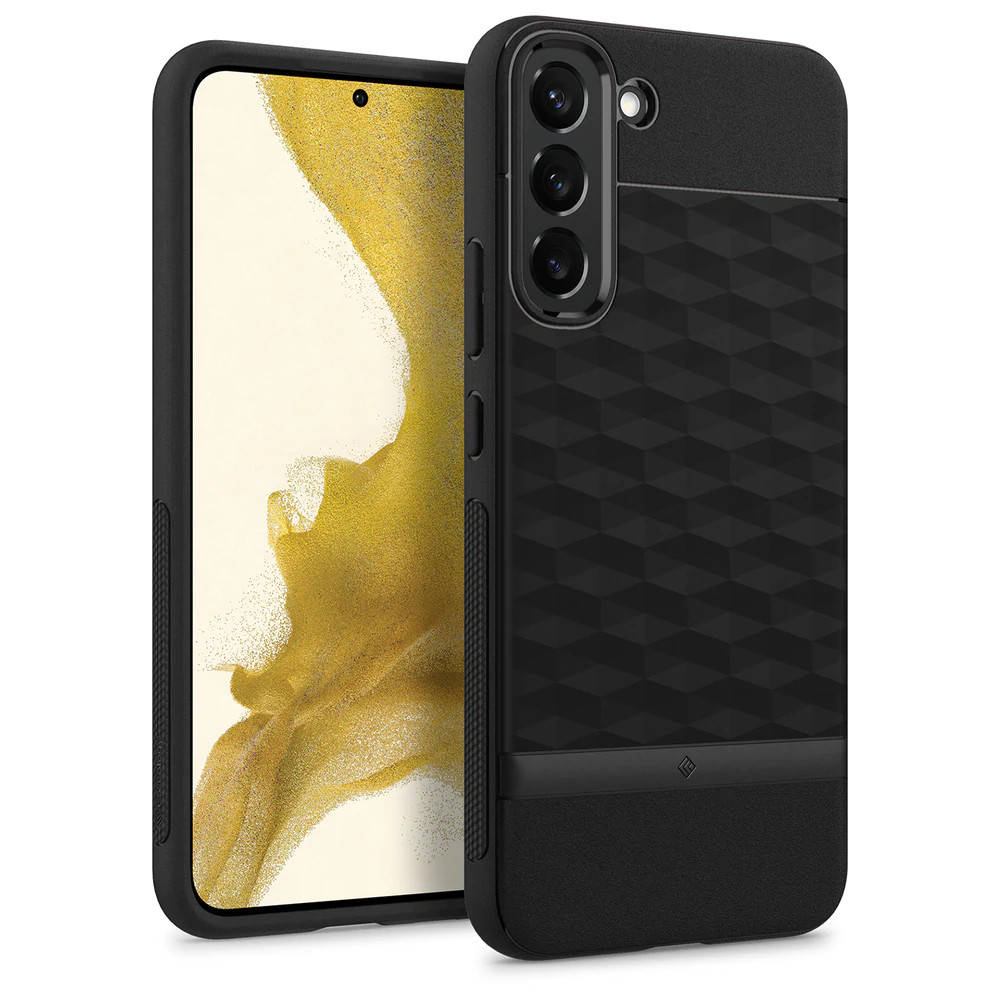 

Чехол Caseology Parallax для Samsung Galaxy S22 Matte Black (ACS04009), Черный