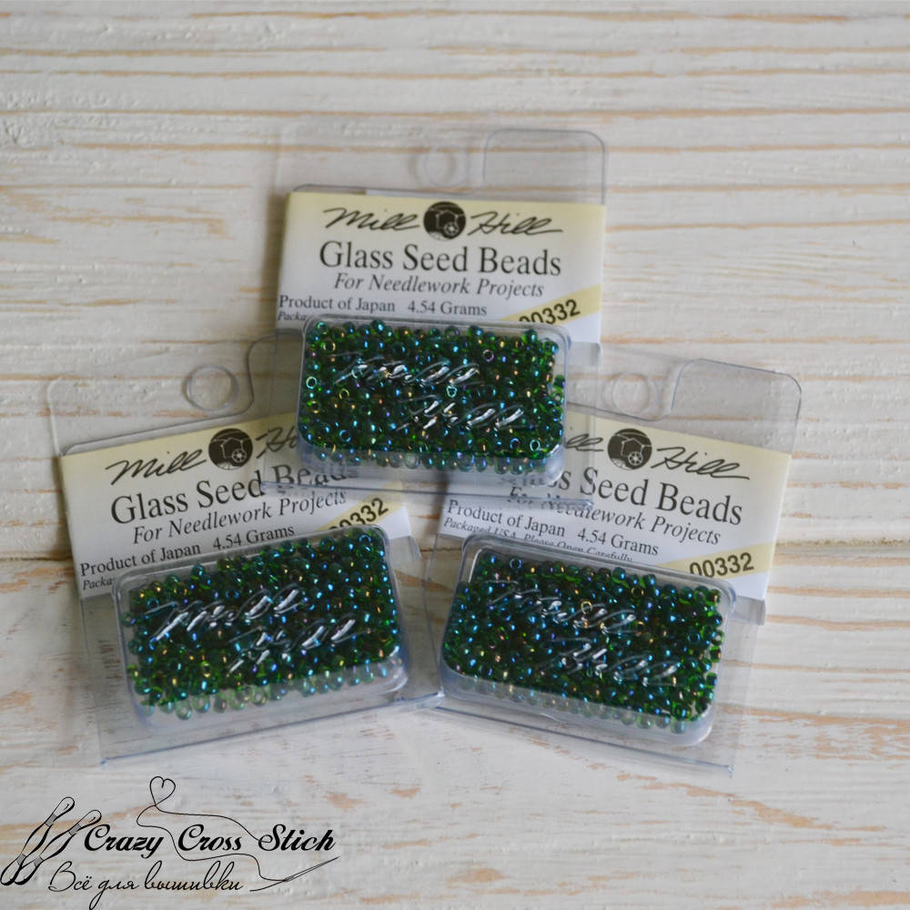

Бисер Glass Seed Beads Mill Hill 00332