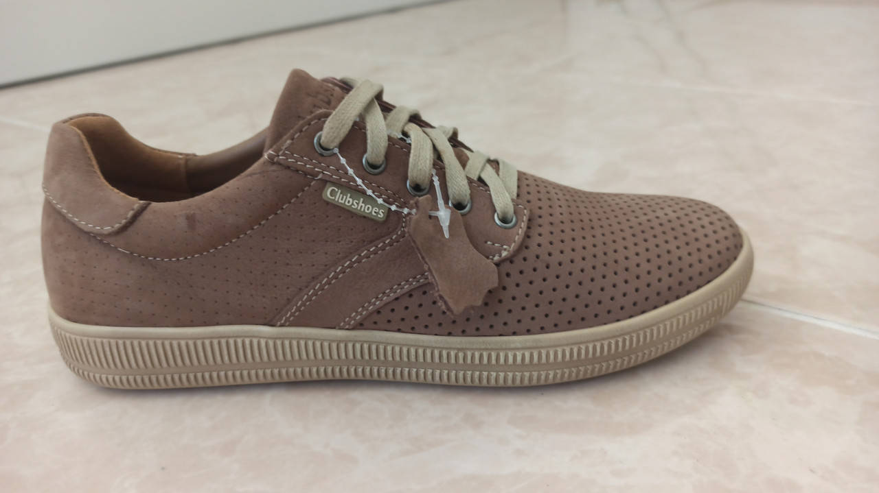 

Летние мужские кожаные мокасины clubshoes. только 40 размер