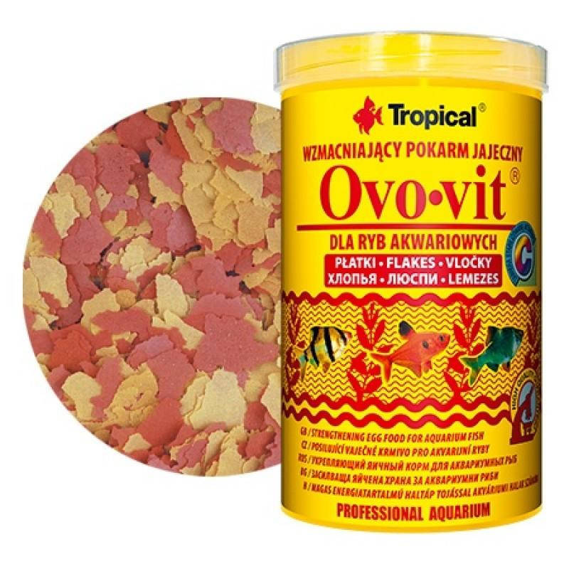 

Корм на развес аквариумных рыб Tropical в хлопьях «Ovo-Vit» 1000 мл/ 190 г