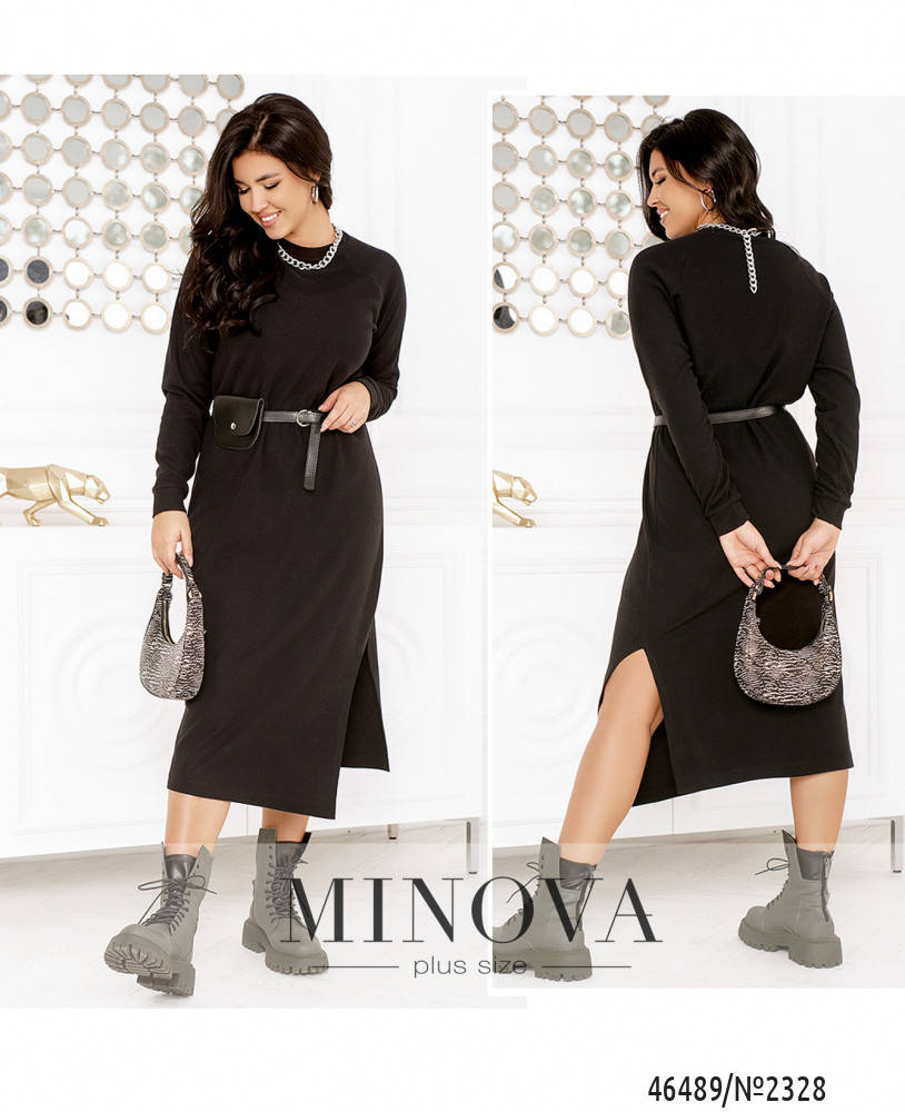 

Платье №2328-черный черный/46-48