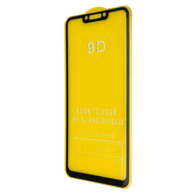 

Защитное стекло Full Cover 9D на Huawei P SMART+ Plus Black, Черный