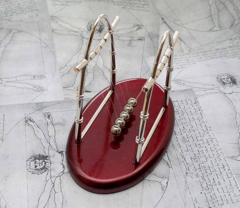 

Маятник Ньютона "Овал" 5 шариков