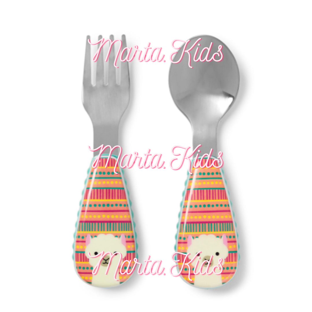 

Детские столовые приборы Skip Hop Лама