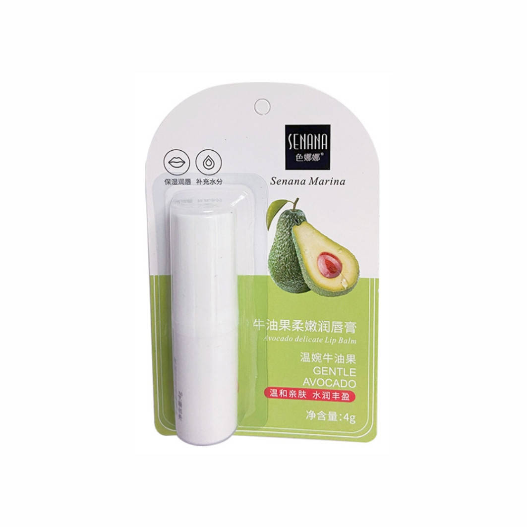 

Питательный бальзам для губ с экстрактом авокадо Senana Gentle Avocado