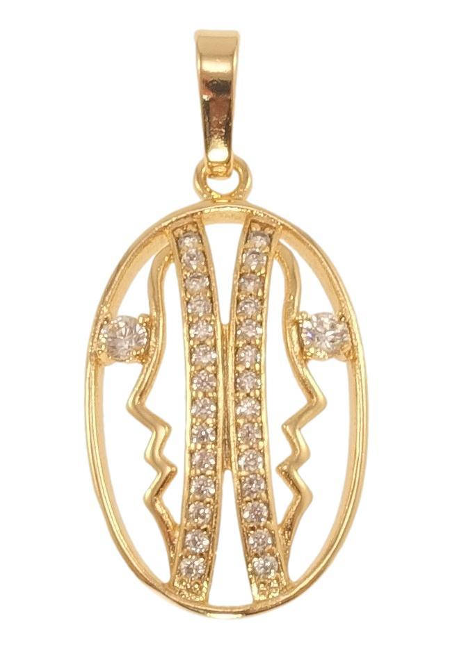 

Кулон Xuping Позолота 18K "Знак Зодиака Близнецы"