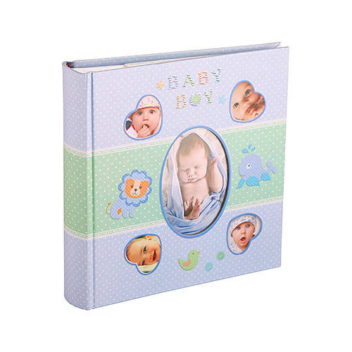 

Фотоальбом Babylove Blue 200 фото 10х15см., Голубой