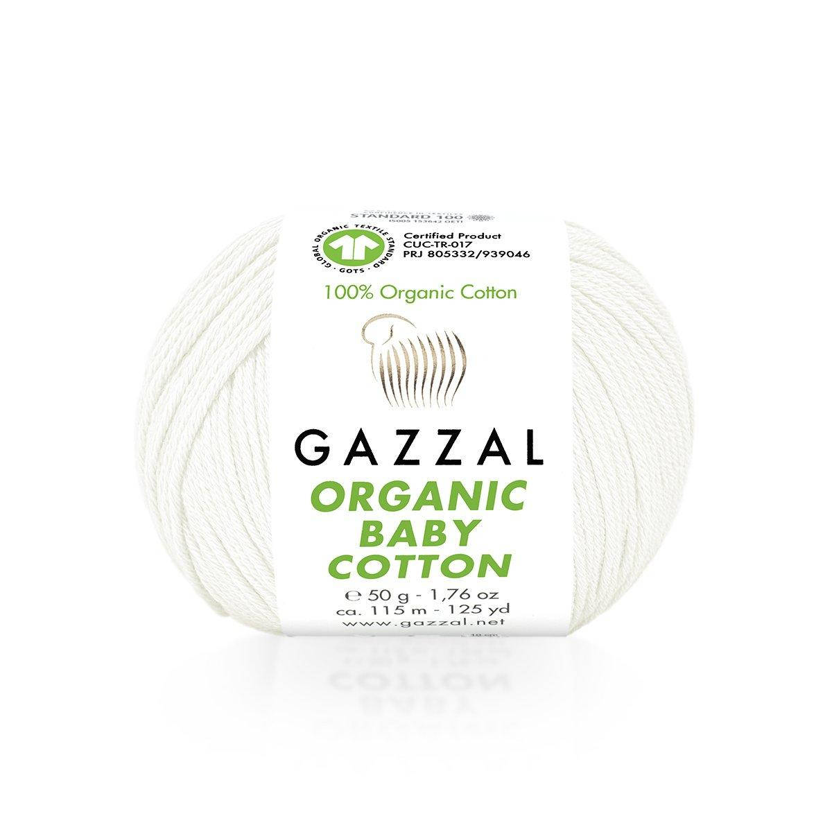 

Gazzal Organic Baby Cotton № 415 белый