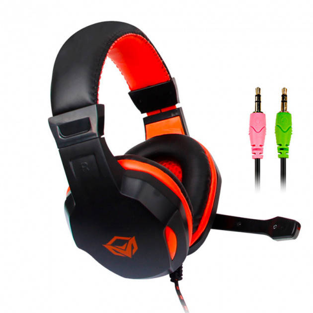 

Игровые проводные наушники MEETION Gaming Backlit MT-HP010 Black с микрофоном (MT-HP010), Черный