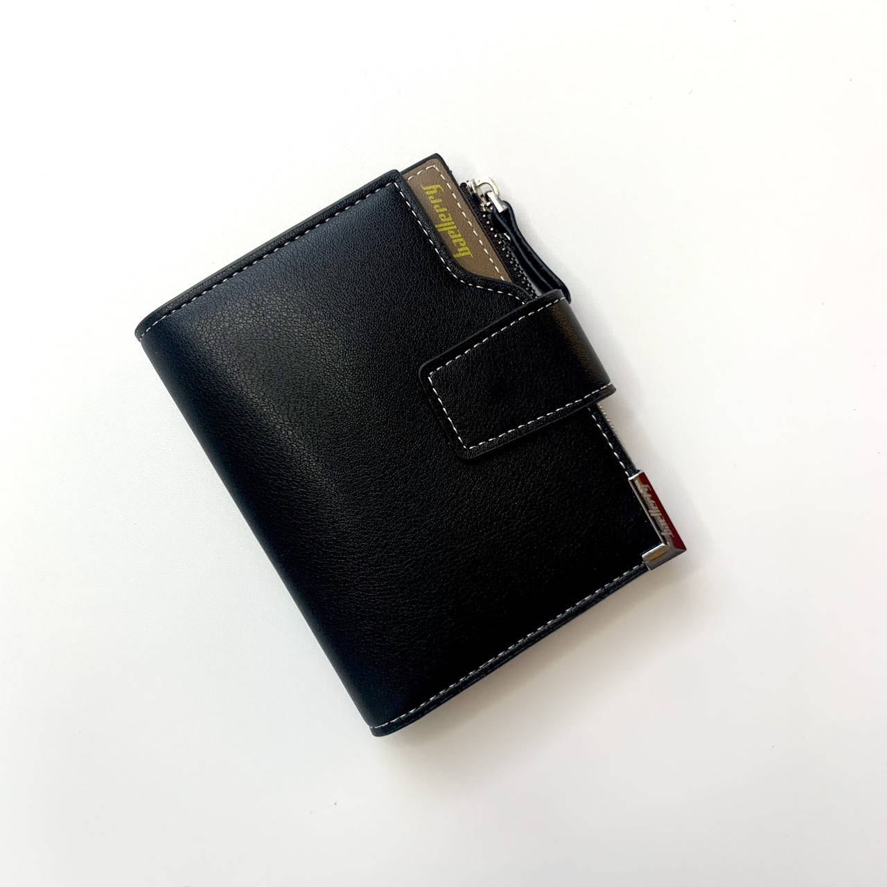 

Мужской кошелек Baellerry на кнопке Черный