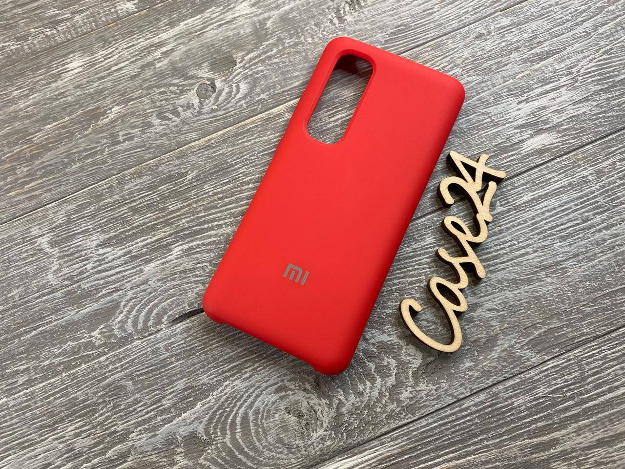 

Чехол Soft touch для Xiaomi Mi Note 10 Lite (8 цветов) красный