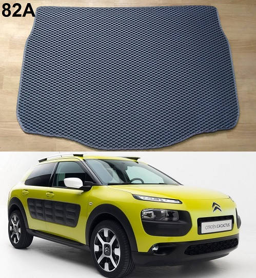 

Коврик ЕВА в багажник Citroen C4 Cactus '14-, Черный