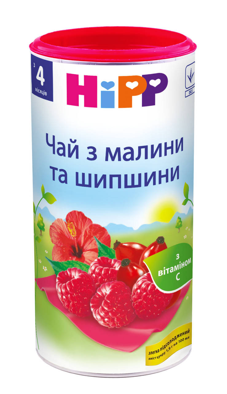

Чай из малины и шиповника Hipp, 200г