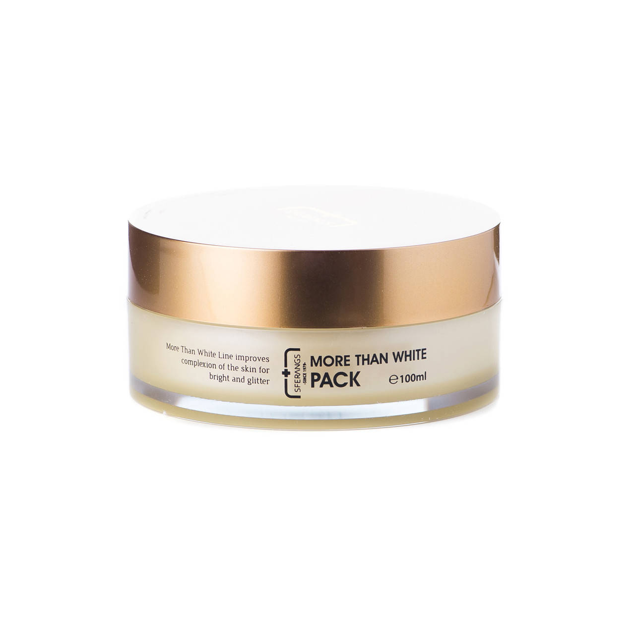 

Крем-маска с отбеливающим эффектом MORE THAN WHITE PACK 100 ml SFERANGS