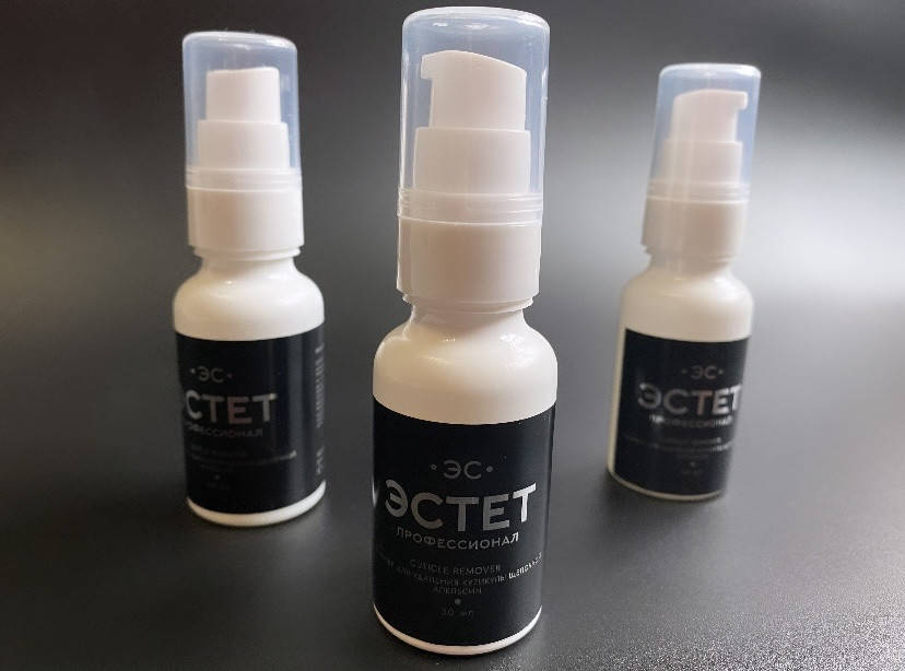 

Ремувер для удаления кутикулы щелочной Апельсин Cuticle remover ЭСТЕТ, 30 мл