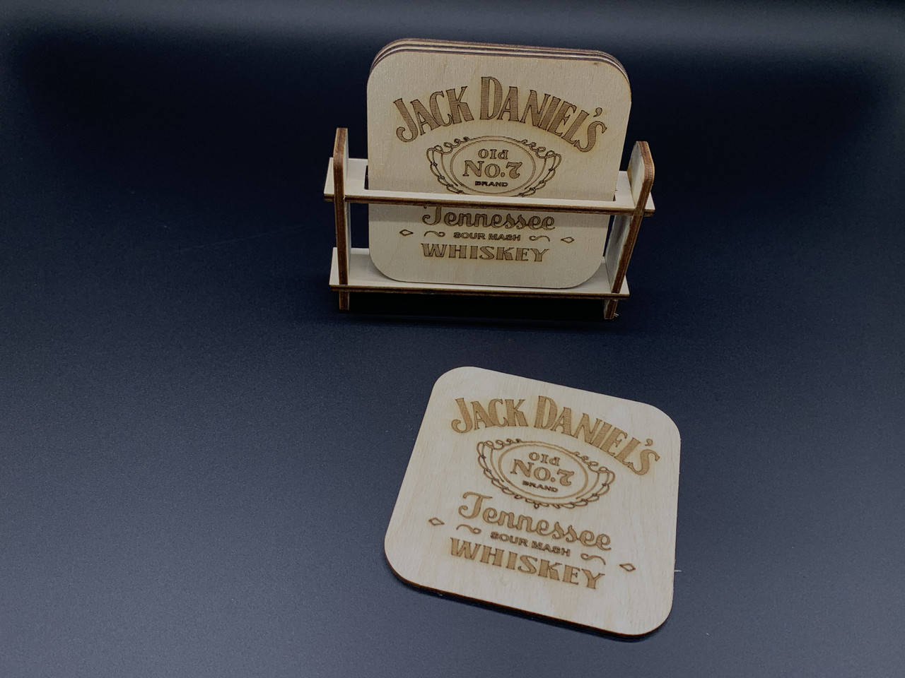 

Комплект подставок под горячее. Jack Daniel's. 10х10см