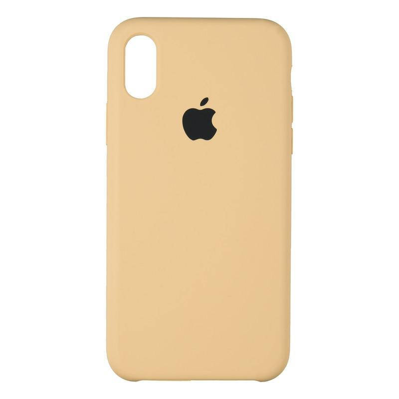 

Чехол Original Silicone Case iPhone XS Max Gold (28), Золотой