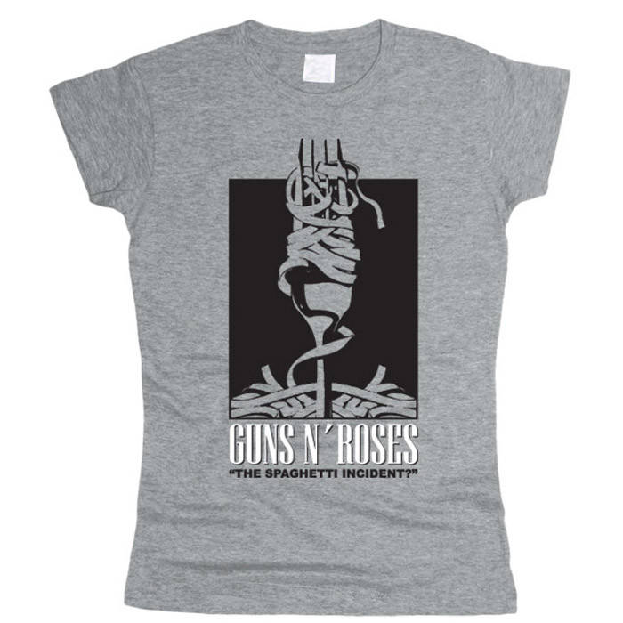

Guns N' Roses 02 Футболка женская, Серый