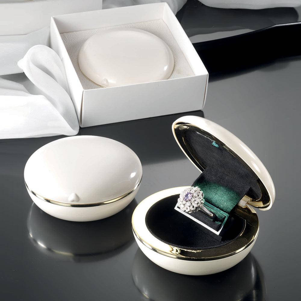 

Футляр для кольца з підсвіткою Augusta, Бежевый