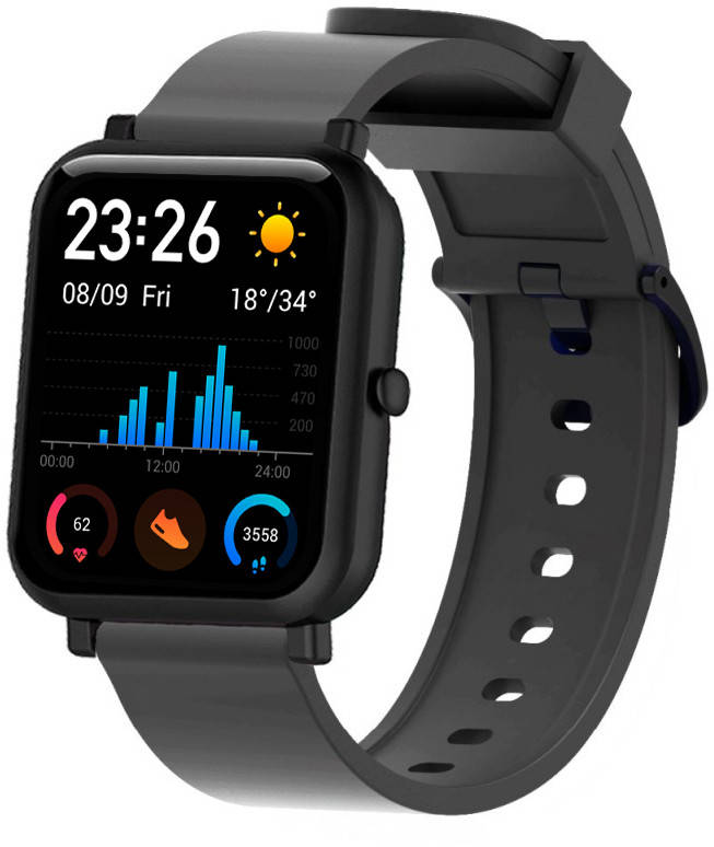 

Силиконовый ремешок Like для Amazfit GTS Черный
