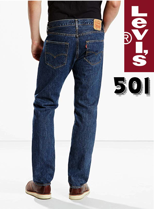 

Джинсы мужские Levi's®501 (Dark Stone) / Прямые / 100% хлопок / Оригинал из США