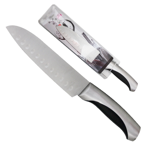 

Нож кухонный из нержавеющей стали SANTOKU ST-912-1