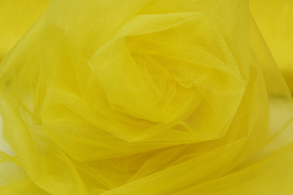 

Ткань Фатин средней жесткости Желтый