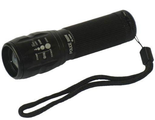 

Фонарик с линзой Police BL-8400 c линзой 3000w, Черный