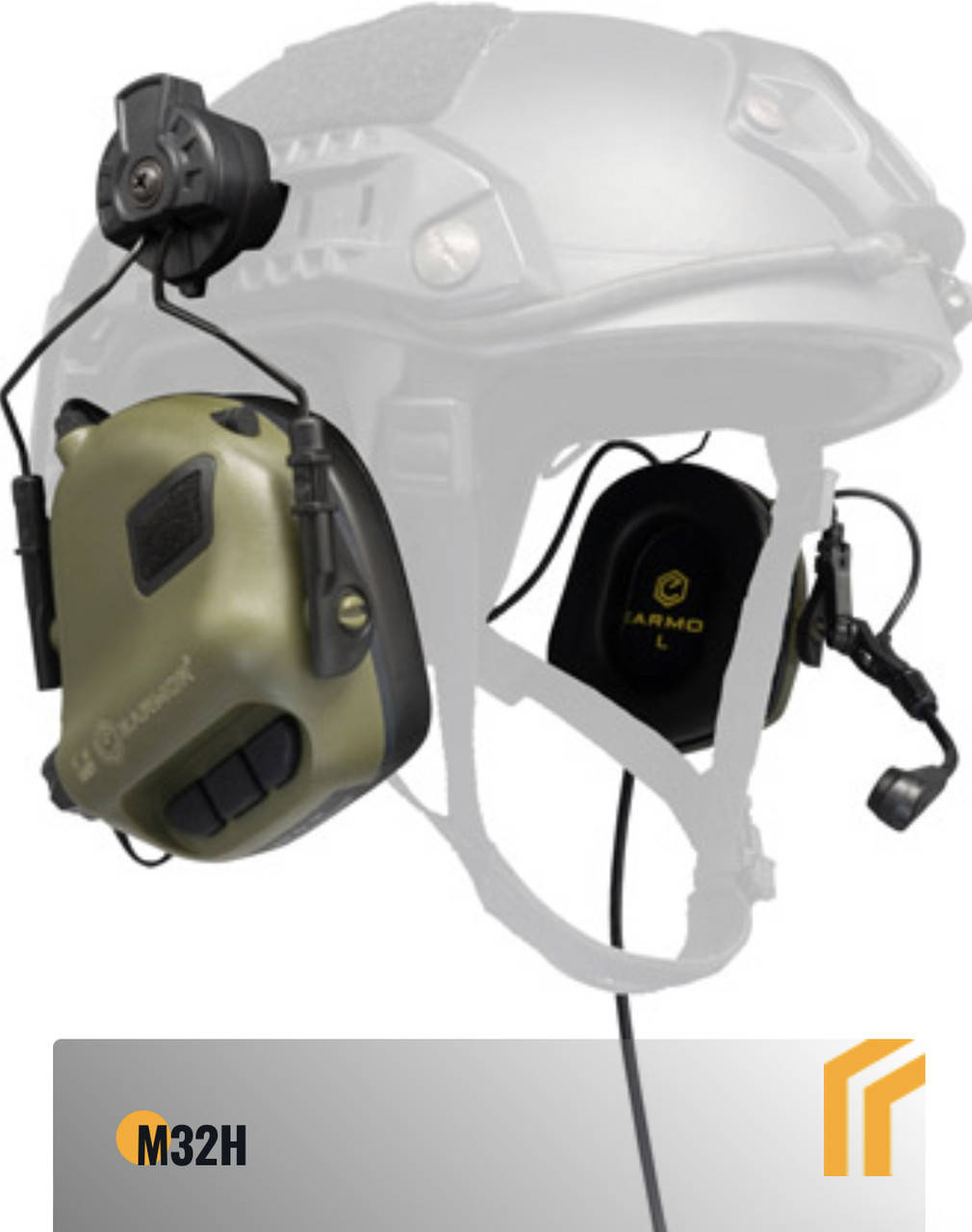 

Тактические электронные наушники EARMOR M32H
