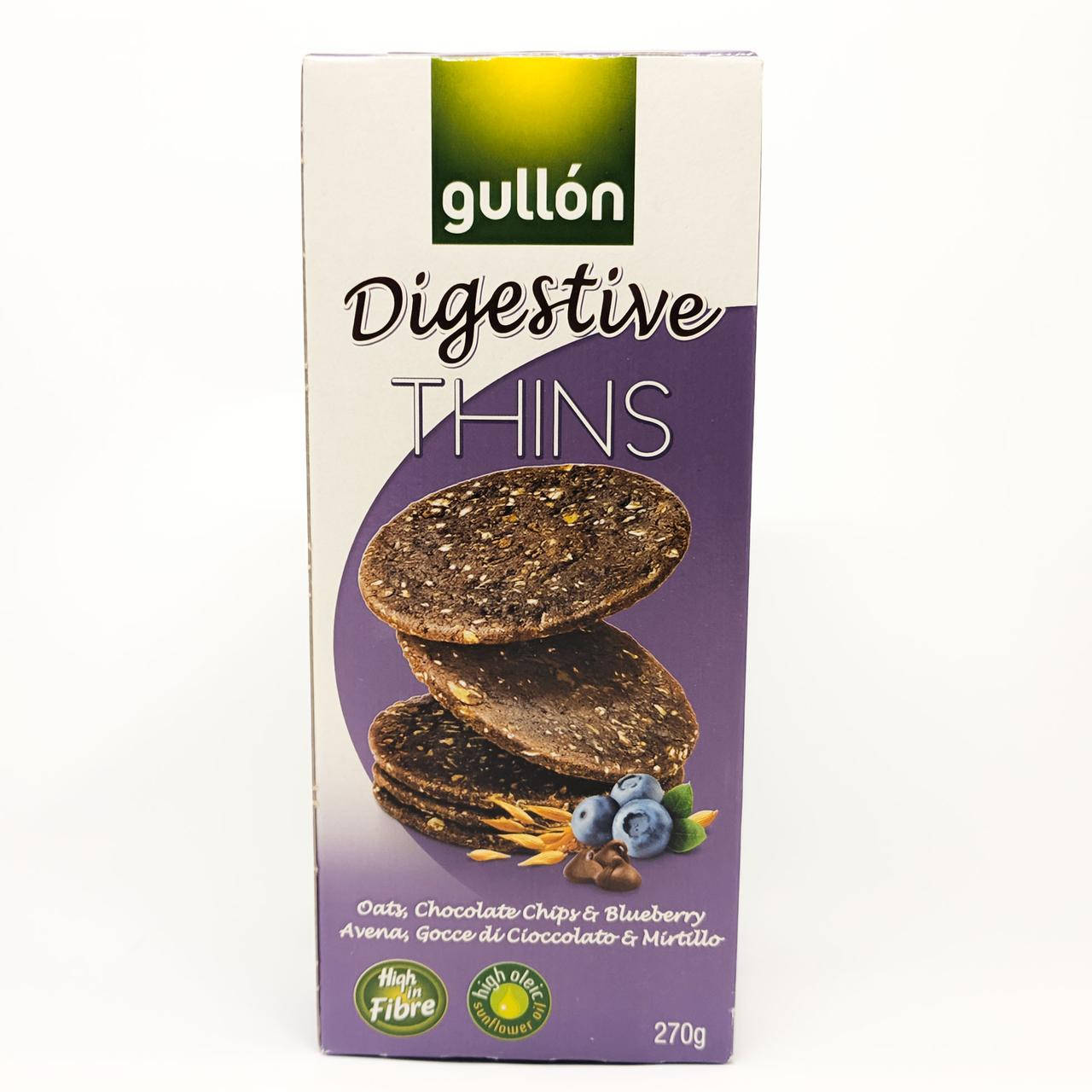 

Овсяное печенье Gullon digestive Thins