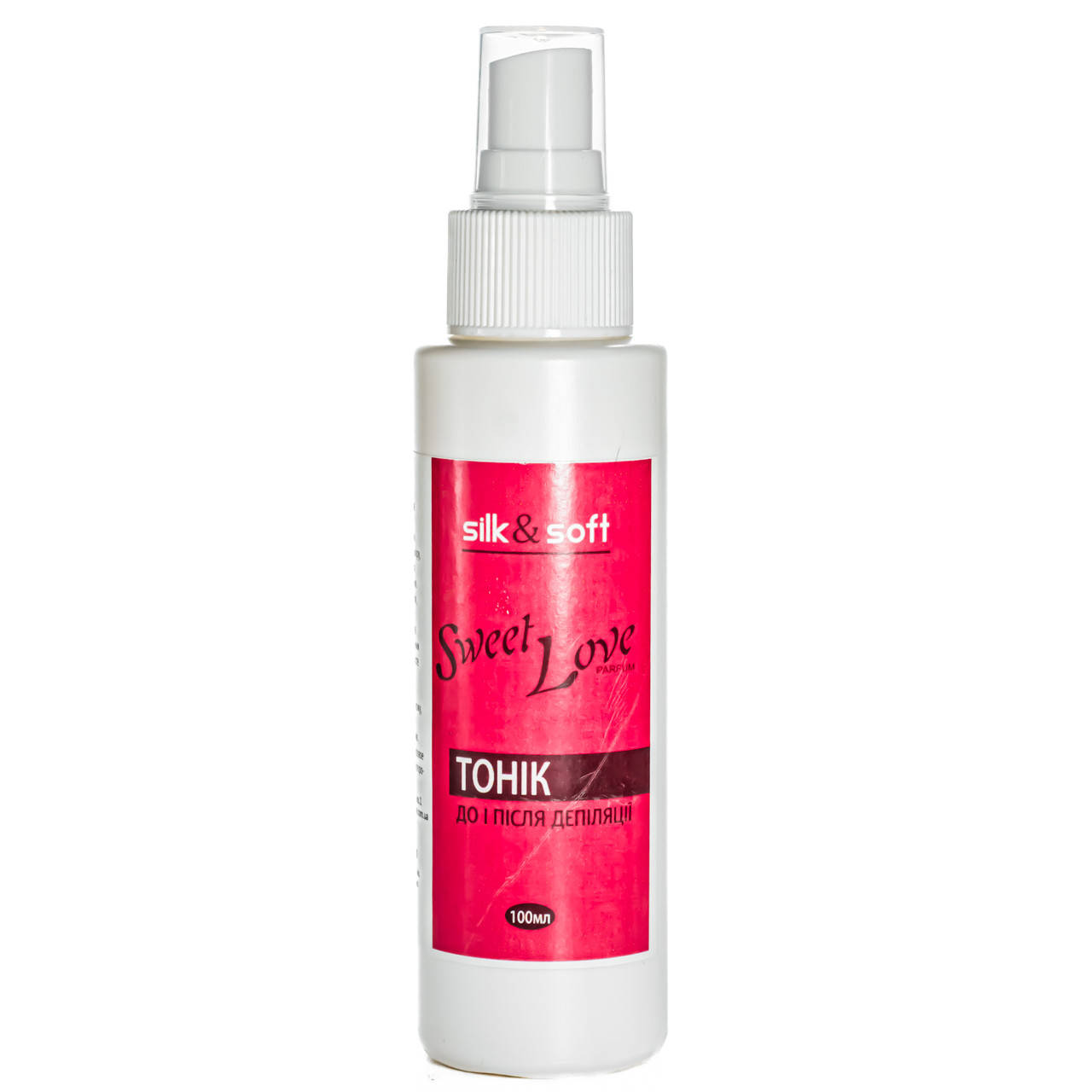 

Тоник до и после депиляции Silk&Soft 100 мл № 04 Сахарная любовь, Белый