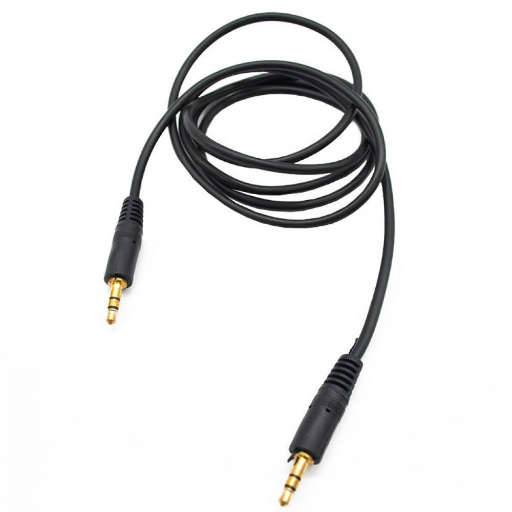 

Кабель Jack - Jack Good Aux 3.5mm 1115 1.5m Зеленый 180105, Черный